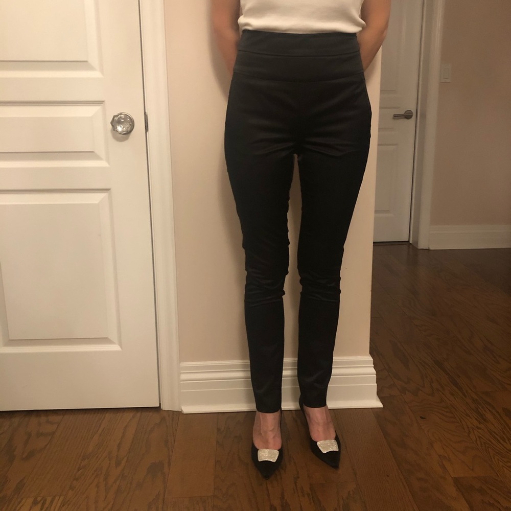 Club Monaco black high waisted pants
